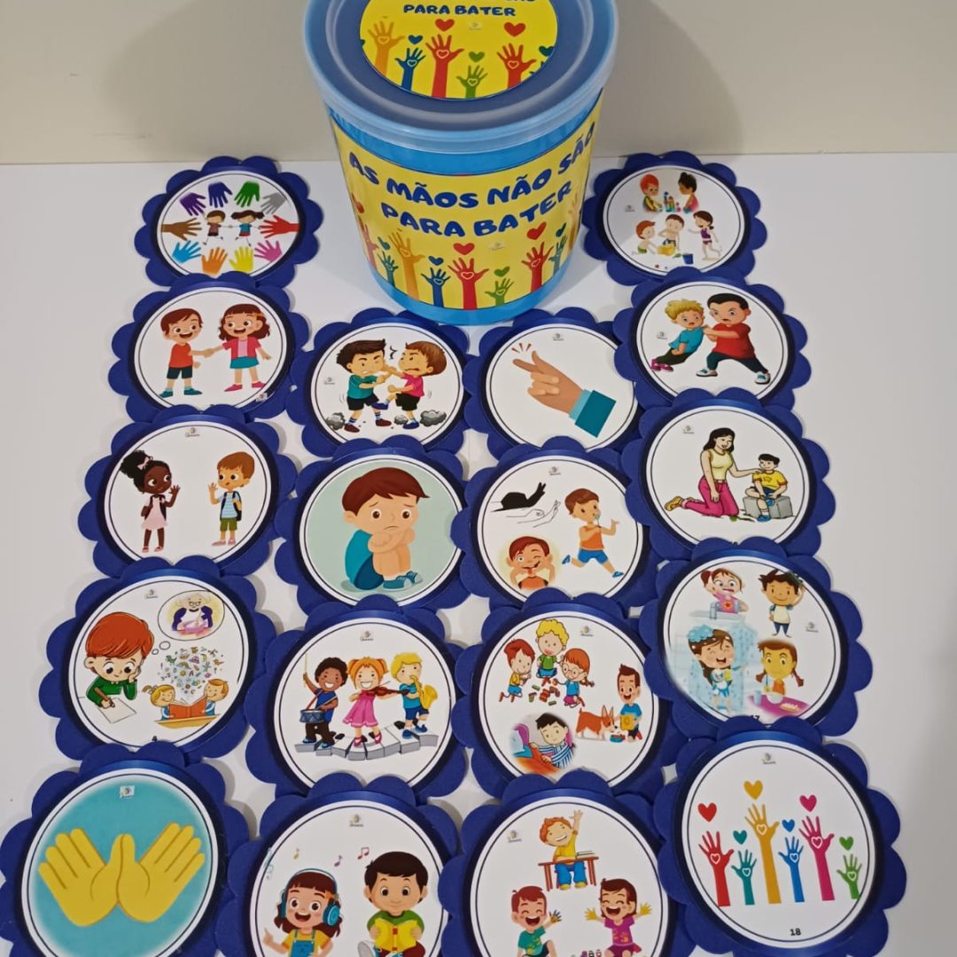 Arquivo História na Lata: "As mãos não são para bater"