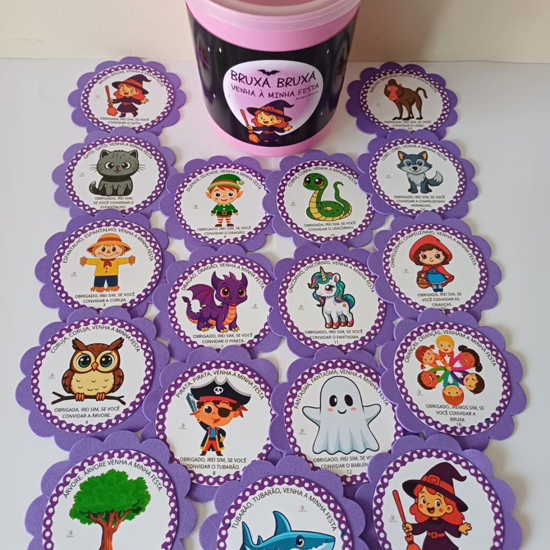 Arquivo História na Lata: "Bruxa, bruxa, venha à minha festa"