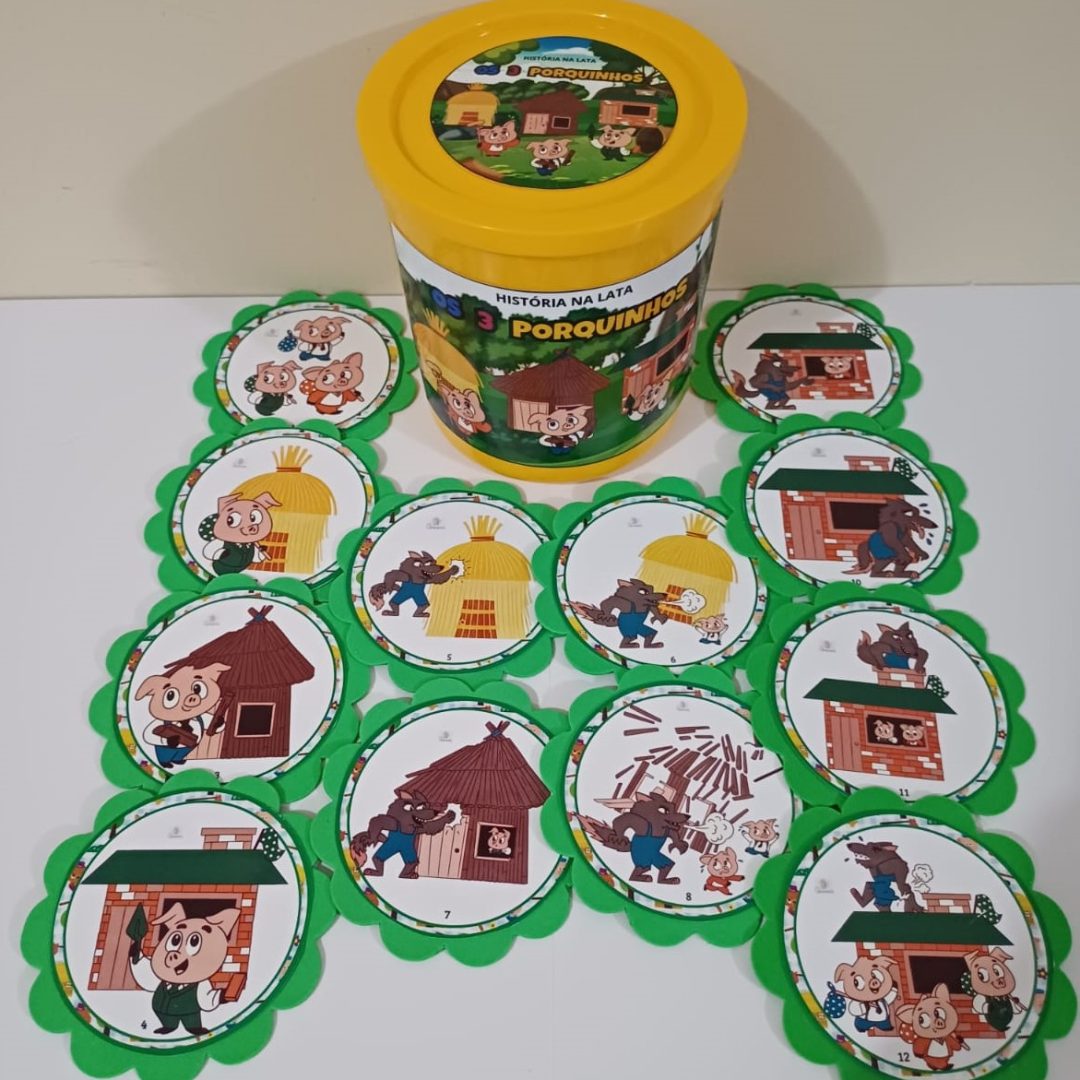 Arquivo História na lata: "Os três porquinhos"
