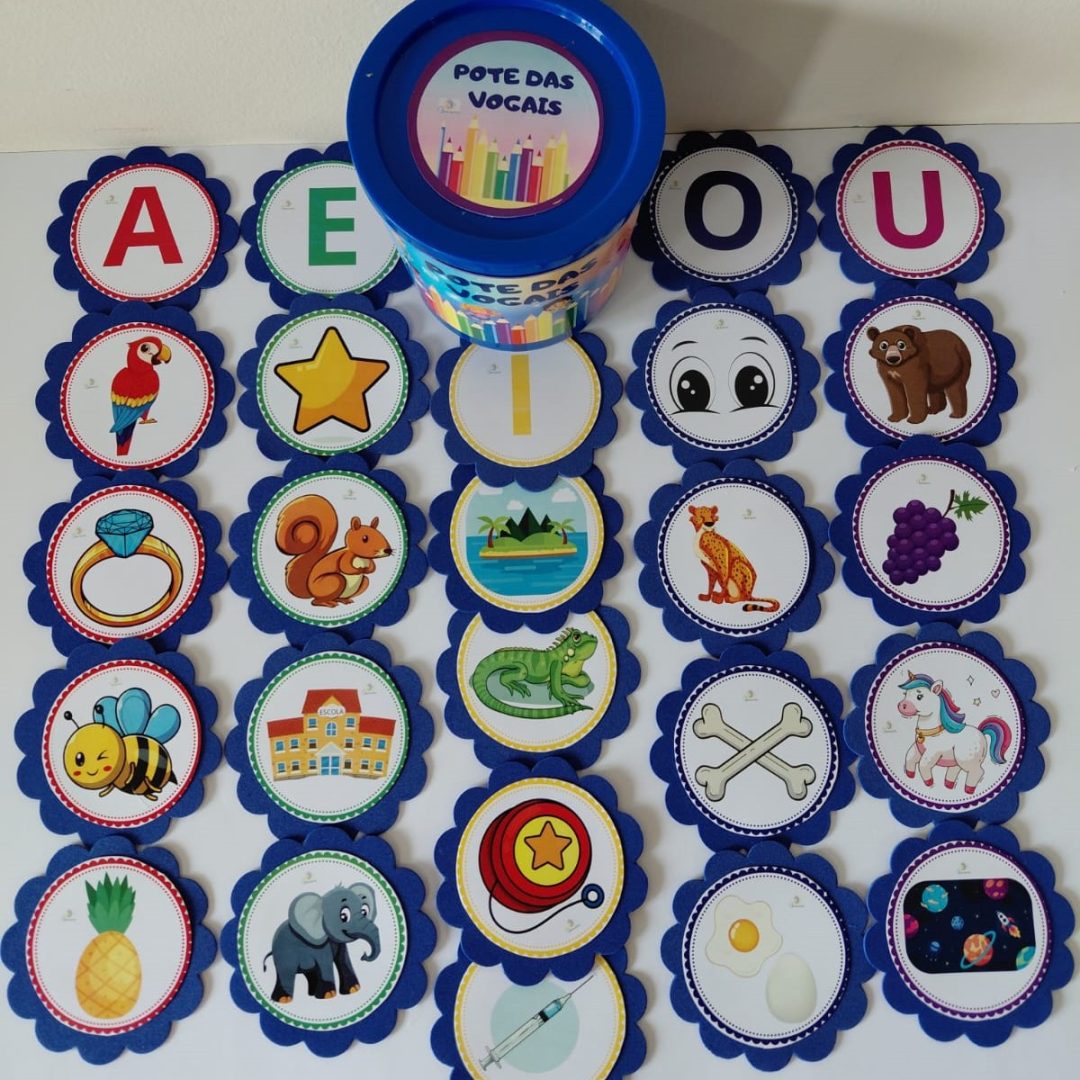 Arquivo "Pote das Vogais" Sem Palavras